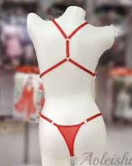 Silk Secret Temple Flowers Embroidery Bikini sexy red strap color non padded br a price in pakistan