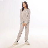 Silk Secret mini Panda Fleece Pajama Suit
