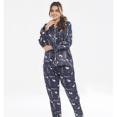 Silk Secret Silk Pajama Suit with Scrunchie - Bloom Haven