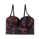 Silk Secret Padded Bra - Floral Desire
