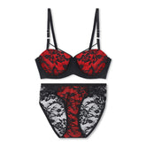 Silk Secret Bra Set - Red Temptation