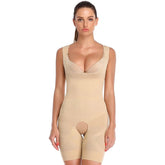Silk Secret Spanx Full Body Corset Crotch Buckle Body Shaper