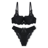 Silk Secret Skyler Embroidered Padded Bra and Panty Set