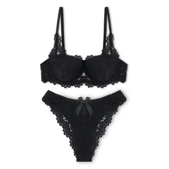 Silk Secret Skyler Embroidered Padded Bra and Panty Set