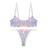 Silk Secret Super Colored Non Padded Bra and Panty Set