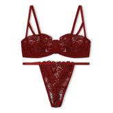 Silk Secret Bra Set - Ruby Allure