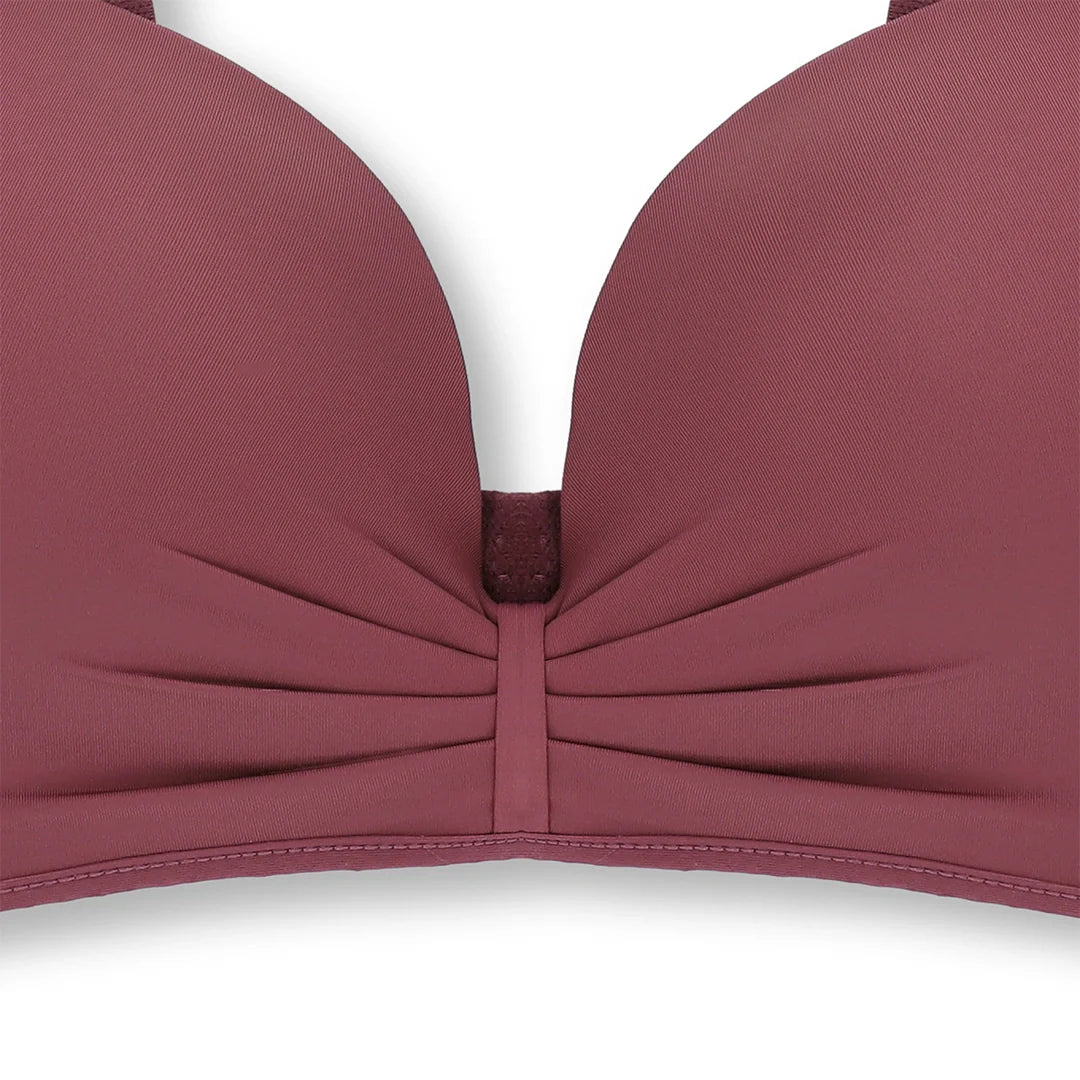 Silk Secret Buff Pink Padded Bra and Panty Set