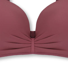 Silk Secret Buff Pink Padded Bra and Panty Set