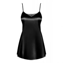 Women'S Black Obsessive Satinia Laced Camisole. Sm-223