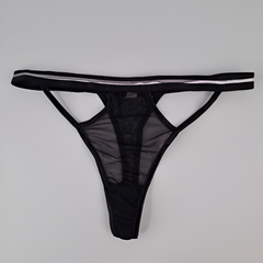 Silk Secret Rum Transparent Non Padded Bra and Panty Set
