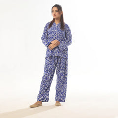 Silk Secret Mat Daisy Linen Pajama Suit