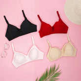 Silk Secret Ample Casual Non Padded Wireless Bra