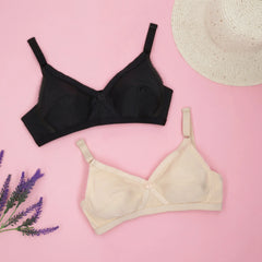 Silk Secret Cross Ample Casual Non Padded Wireless Bra