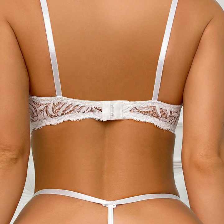 Silk Secret Haval Embroidered Non Padded Bra and Panty Set