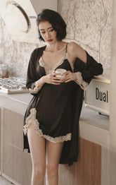 Silk Secret Babydoll with Gwon- Elora Mist