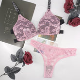 Silk Secret Bra Set - Soft Bloom