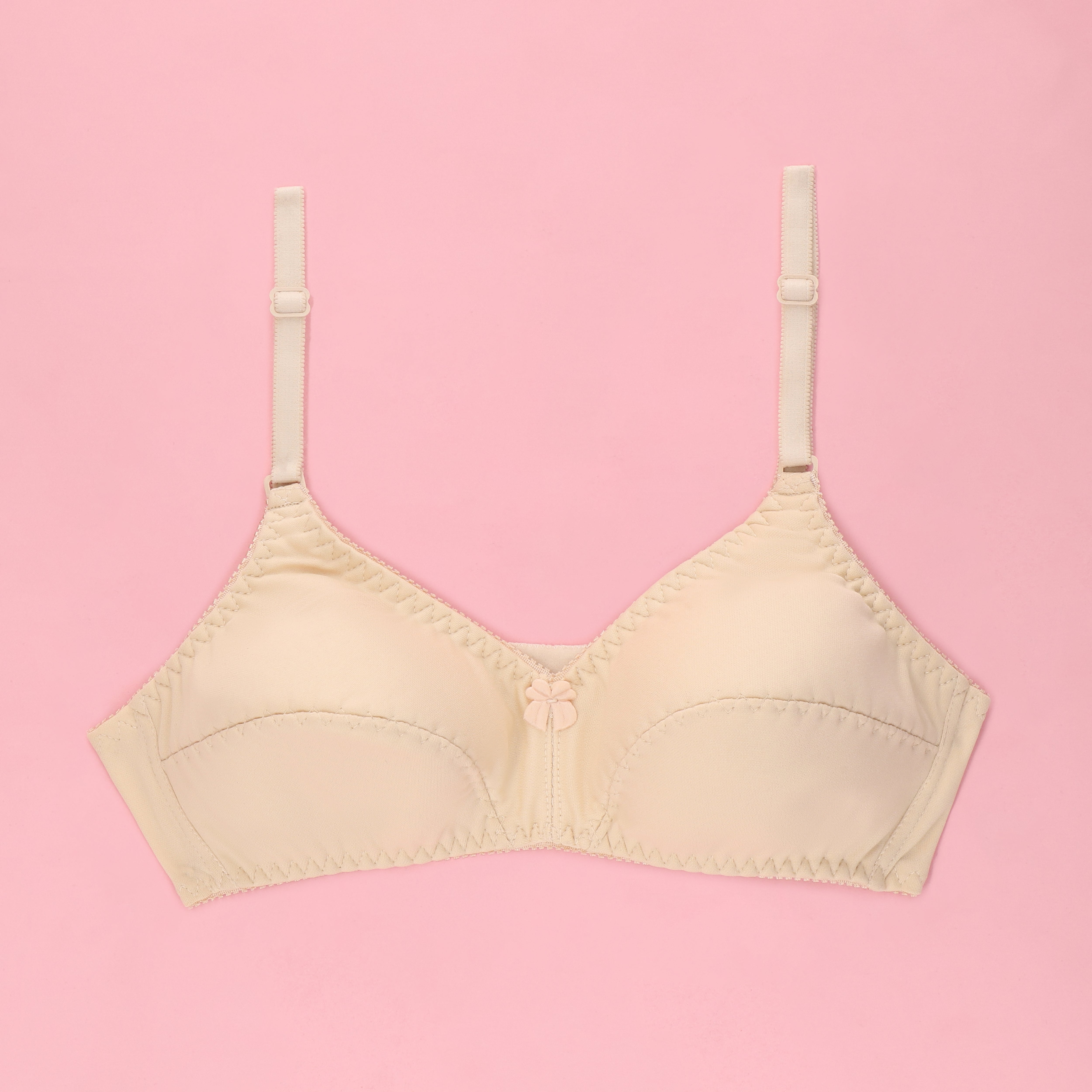 Silk Secret Ample Single Padded Casual Wireless Bra