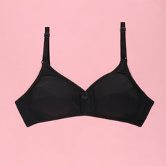Silk Secret Ample Single Padded Casual Wireless Bra