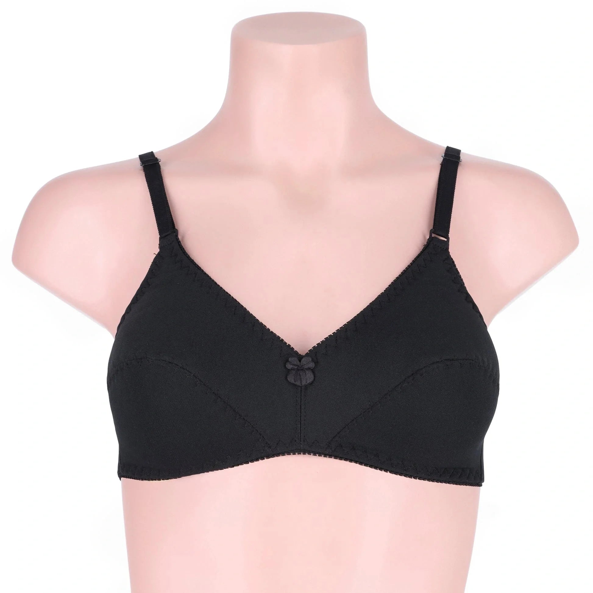 Silk Secret Ample Single Padded Casual Wireless Bra