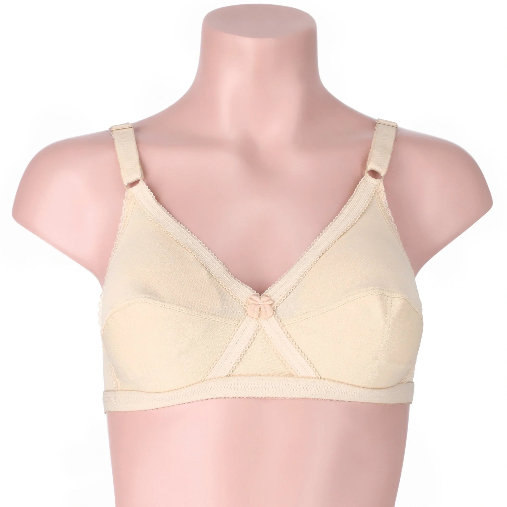 Silk Secret Cross Ample Casual Non Padded Wireless Bra