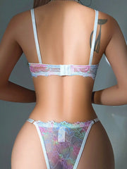 Silk Secret Super Colored Non Padded Bra and Panty Set