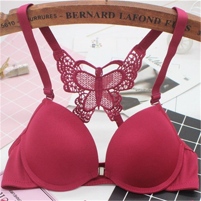 Silk Secret Butterfly - Fun Night Padded Bra maroon good quality br a price in pakistan