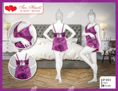 Silk Secret 2 Piece Inner Top and Short Silk Cami Set sexy undergarments for women and ladies price in pakistan