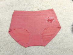 Silk Secret Butterfly Print Brief Cotton Panty pink covered panties for women and ladies price in pakistan online