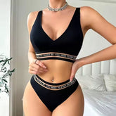 Silk Secret Bra Set - Noir Flex