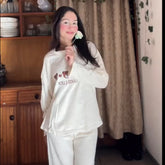 Silk Secret Cozy Cub Fleece Pajama Suit