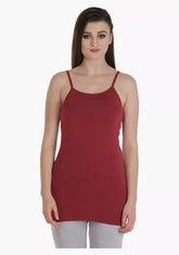 Silk Secret Super Cotton Long Camisole for Women