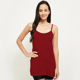 Silk Secret Super Cotton Long Camisole for Women