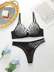 Silk Secret Seashell Non Padded Bra and Panty Set