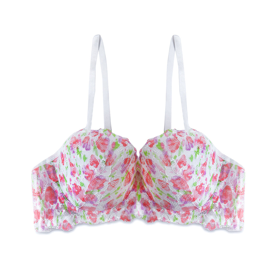 Silk Secret Padded Bra - Blossom Charm