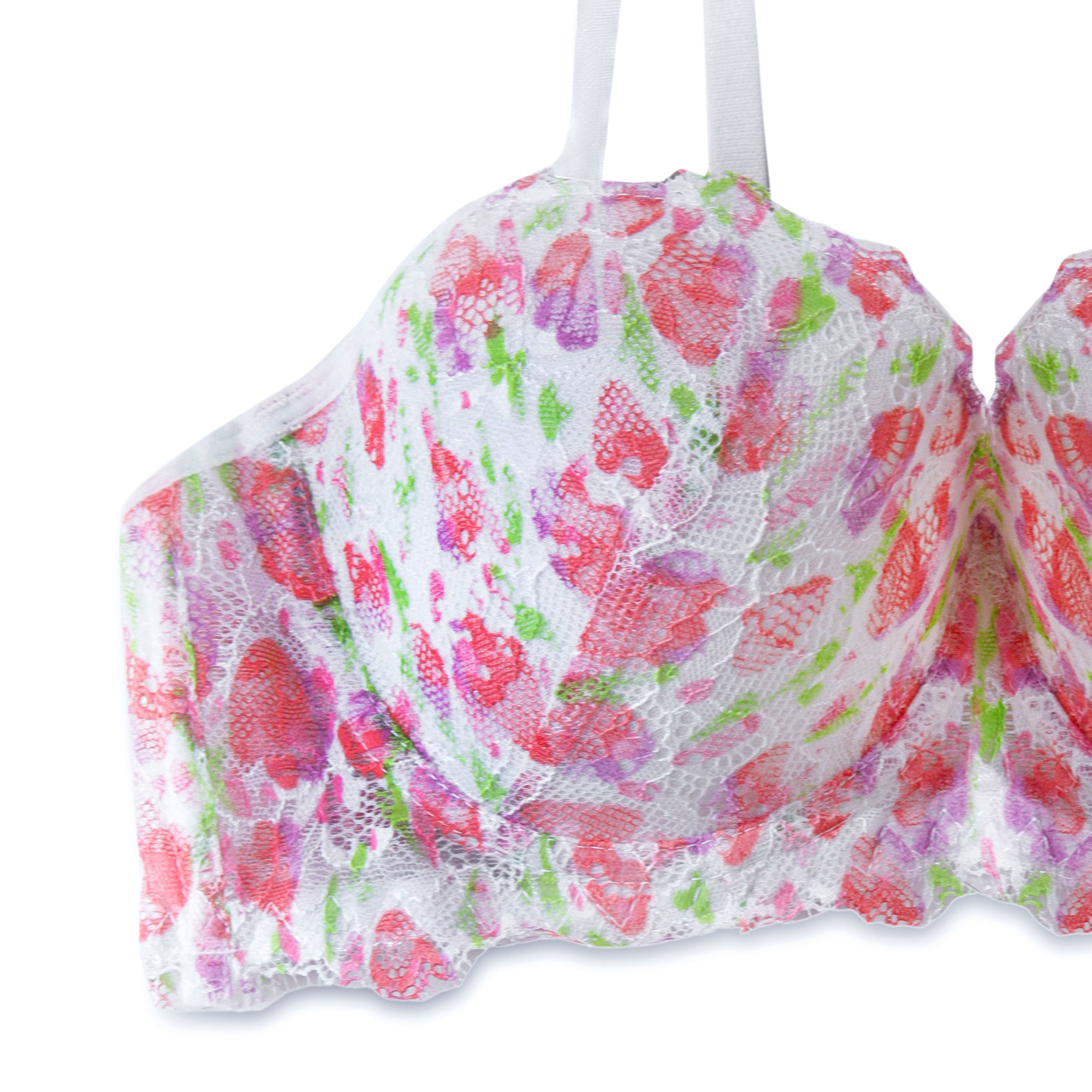 Silk Secret Padded Bra - Blossom Charm