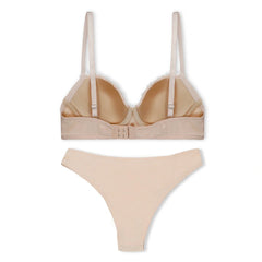 Silk Secret Bra Set - Vanilla Lace
