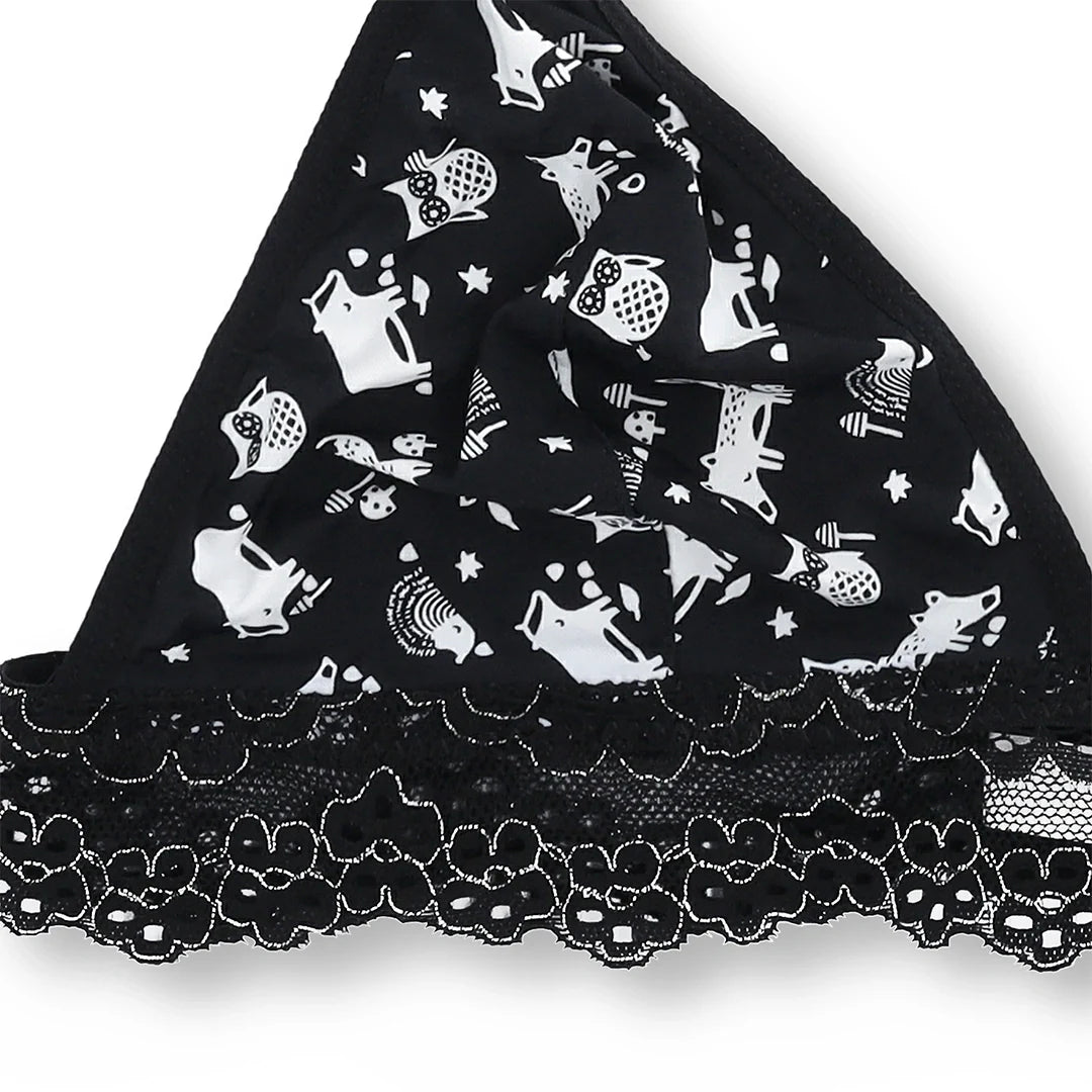 Silk Secret Bra Set -  Dark Fantasy