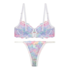 Silk Secret Super Colored Non Padded Bra and Panty Set