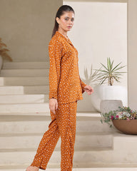 Silk Secret Linen Pajama Suit with Scrunchie - Heartfelt Haven