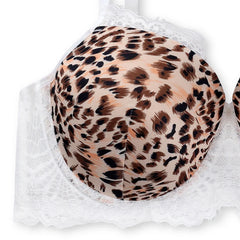 Silk Secret Bra Set -  lace Cheetah