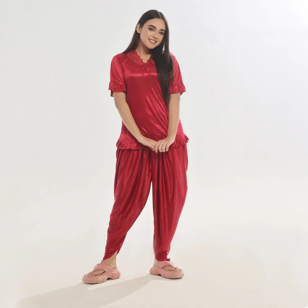 Silk Secret Patiala Silk Pajama Suit