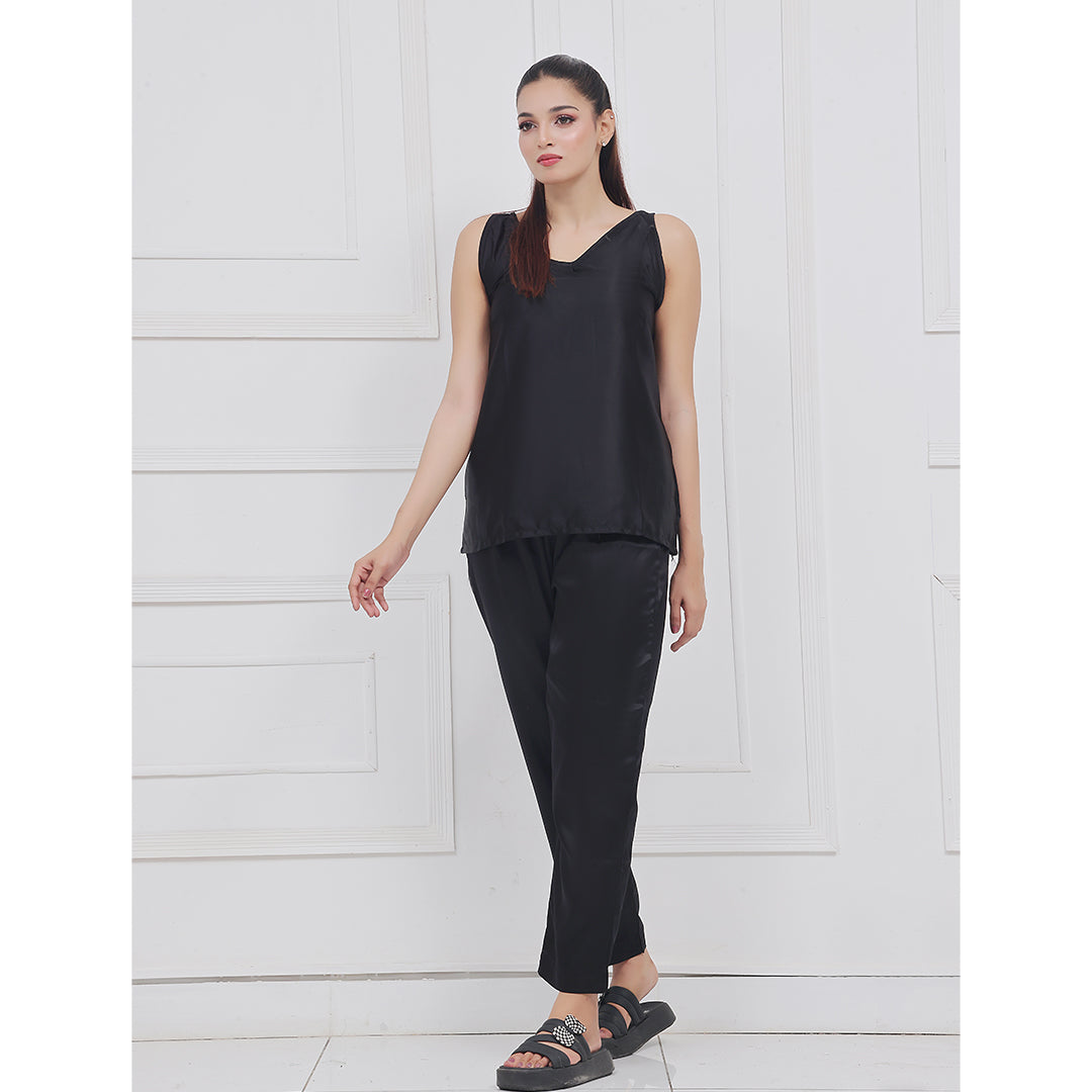 Silk Secret Silk Sleeveless Pj Suit - Dream Silk