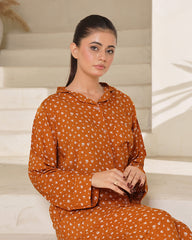Silk Secret Linen Pajama Suit with Scrunchie - Heartfelt Haven