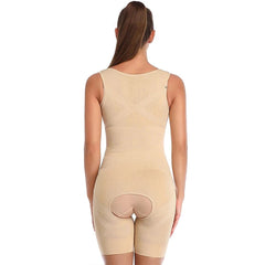 Silk Secret Spanx Full Body Corset Crotch Buckle Body Shaper