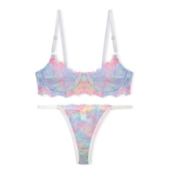 Silk Secret Super Colored Non Padded Bra and Panty Set