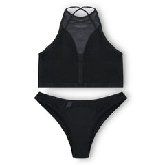 Silk Secret Bra Set -  Shadow Net