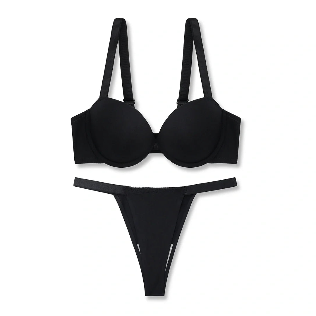 Silk Secret Bra Set -  Creamy Comfort