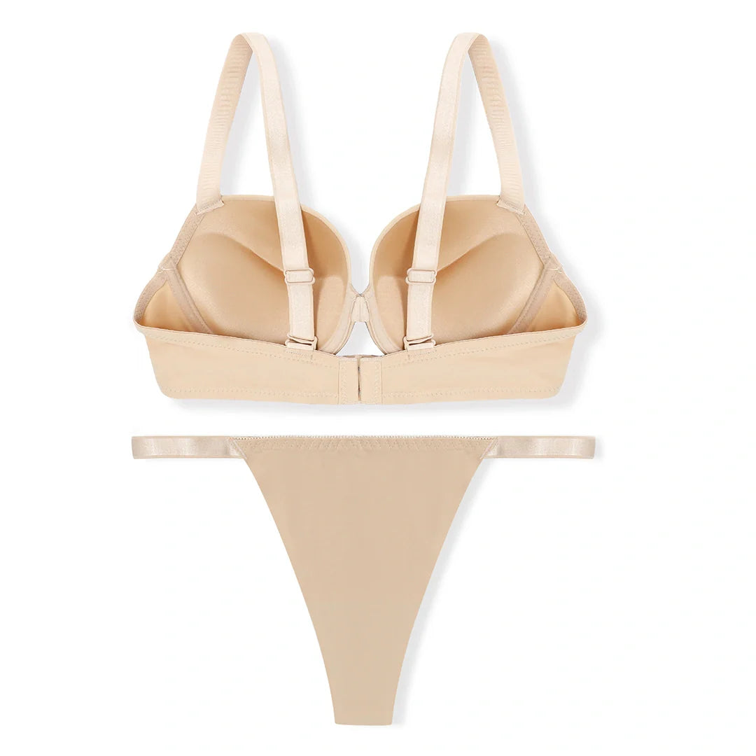 Silk Secret Bra Set -  Creamy Comfort