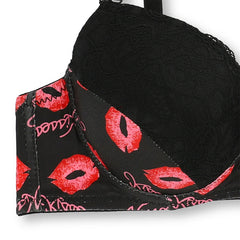 Silk Secret Bra Set - Noir Kiss