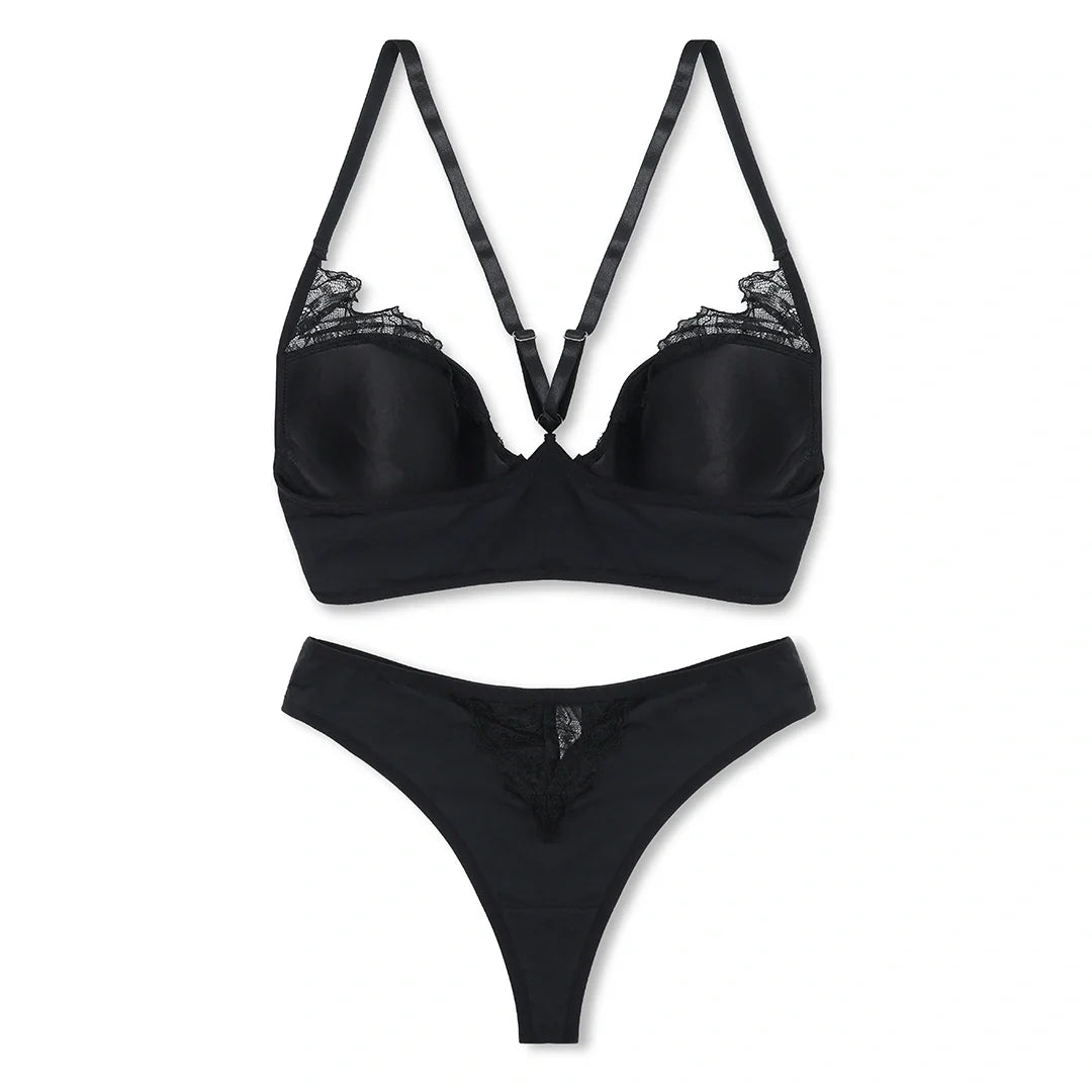 Silk Secret Bra Set - Floral